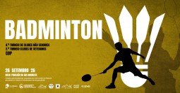 4.º Torneio de Badminton de Clube 2026 e 2.º Torneio de Clubes de Veteranos - COP