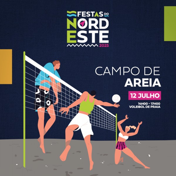 Dinamização de Atividades Desportivas e Recreativas nas Festas do Nordeste - Campo de Areia.