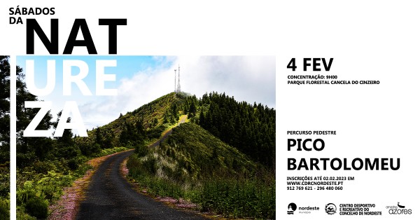 SÁBADOS DA NATUREZA - PERCURSO PEDESTRE - PICO BARTOLOMEU COM MAIS DE 25 PARTICIPANTES