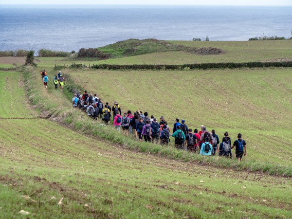PELOS LIMITES DO CONCELHO DO NORDESTE - ETAPA 5 – ST.º ANTÓNIO NORDESTINHO – VILA DO NORDESTE COM 48 PARTICIPANTES
