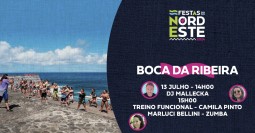 Dinamização de Atividades Desportivas e Recreativas nas Festas do Nordeste - treino Funcional e Zumba