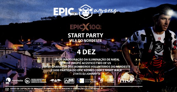 EPIC TRAIL RUN AZORES e NIGHT WALK EPIC TRAIL AZORES NORDESTE