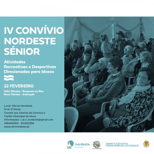 IV CONVÍVIO ATIVIDADES RECREATIVAS, FISICAS E RITMICAS DIRECIONADAS PARA IDOSOS