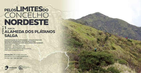 Pelos Limites do Concelho do Nordeste - Etapa 3 -  Alameda dos Plátanos - Salga 