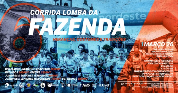 VI CORRIDA DE ATLETISMO LOMBA DA FAZENDA “HERANÇAS, COSTUMES E TRADIÇÕES” COM A PARTICIPAÇÃO DE MAIS DE 130 ATLETAS