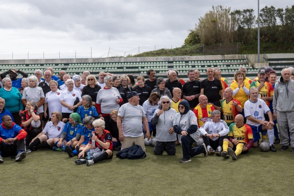 TORNEIO DE WALKING FOOTBALL NORDESTE COM MAIS DE 80 PARTICIPANTES