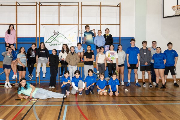 1.º TORNEIO DE CLUBES NÃO SENIORES DE BADMINTON - CLUBE OS PRIOLOS REALIZADO NO CONCELHO DO NORDESTE